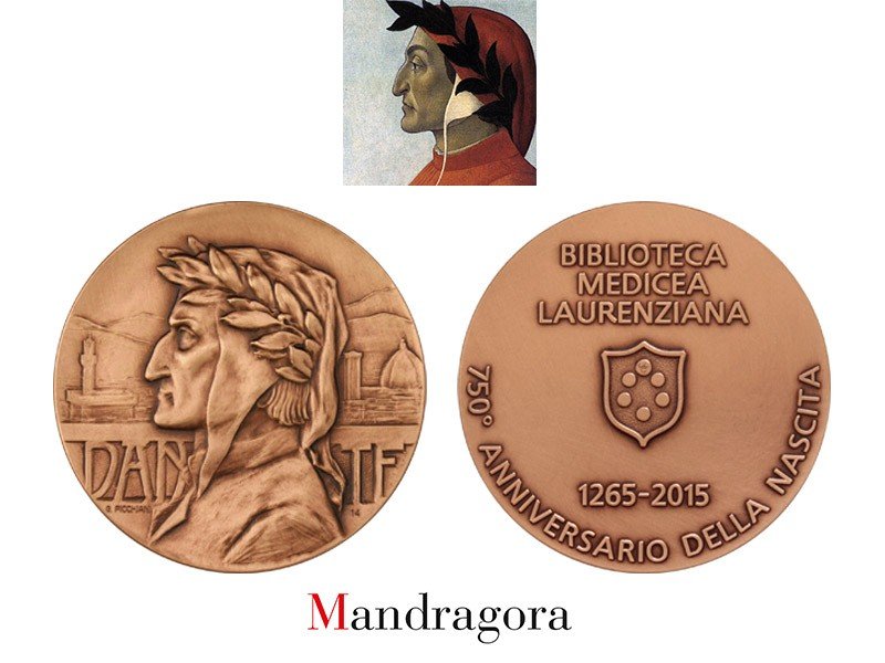 medaglia biblioteca laurentiana