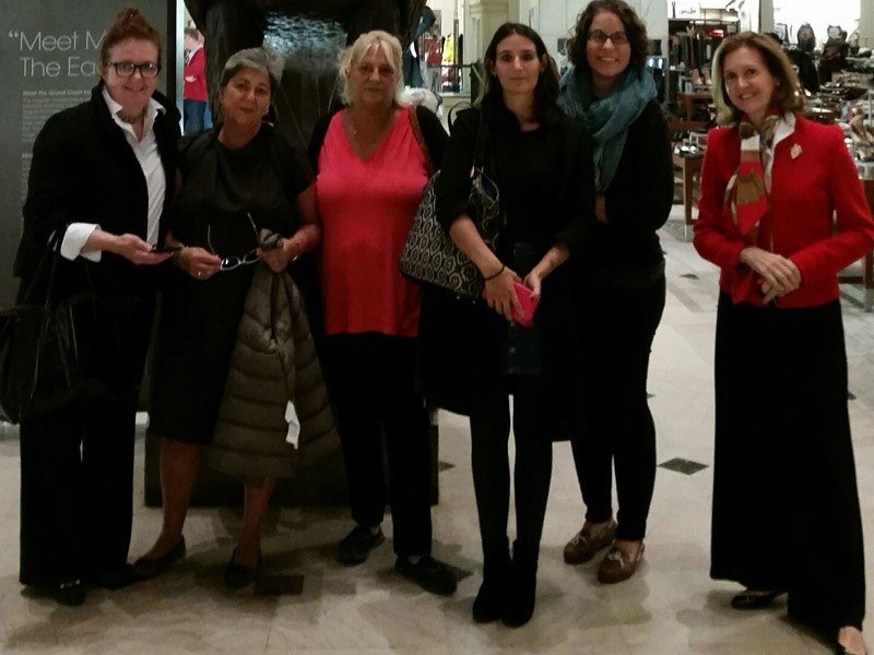 chiara montauti e giovanna montauti ai grandi magazzini macy's
