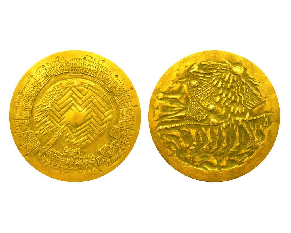 medaglia del palio di siena oro